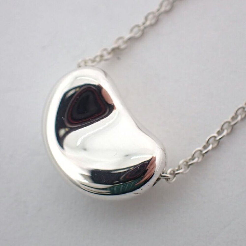 Tiffany 925 Bean Pendant Necklace - Picture 6 of 8